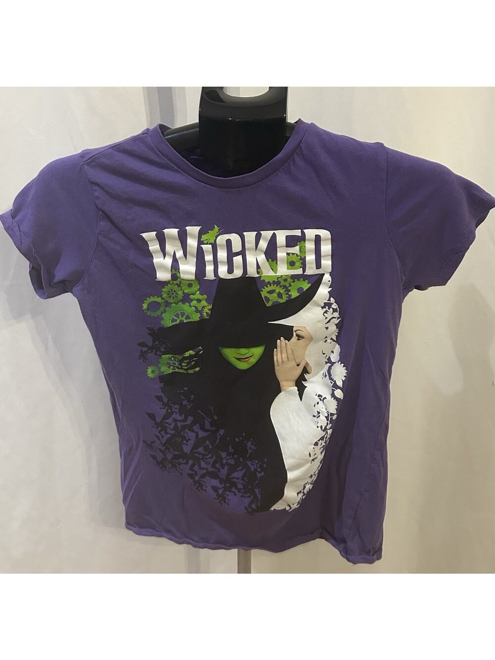 Wicked Broadway Play Purple Tee Women s size S